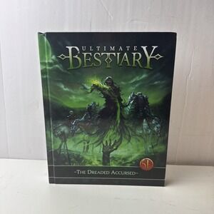 Bestiary RPG Book D&D 5e Undead Cursed Creatures Hardcover 268 Pages